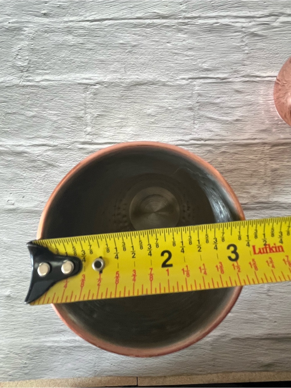Hammered Textured Copper Whiskey/Beer/Wine Tumblers Set Of 2 - Picture 6 of 6